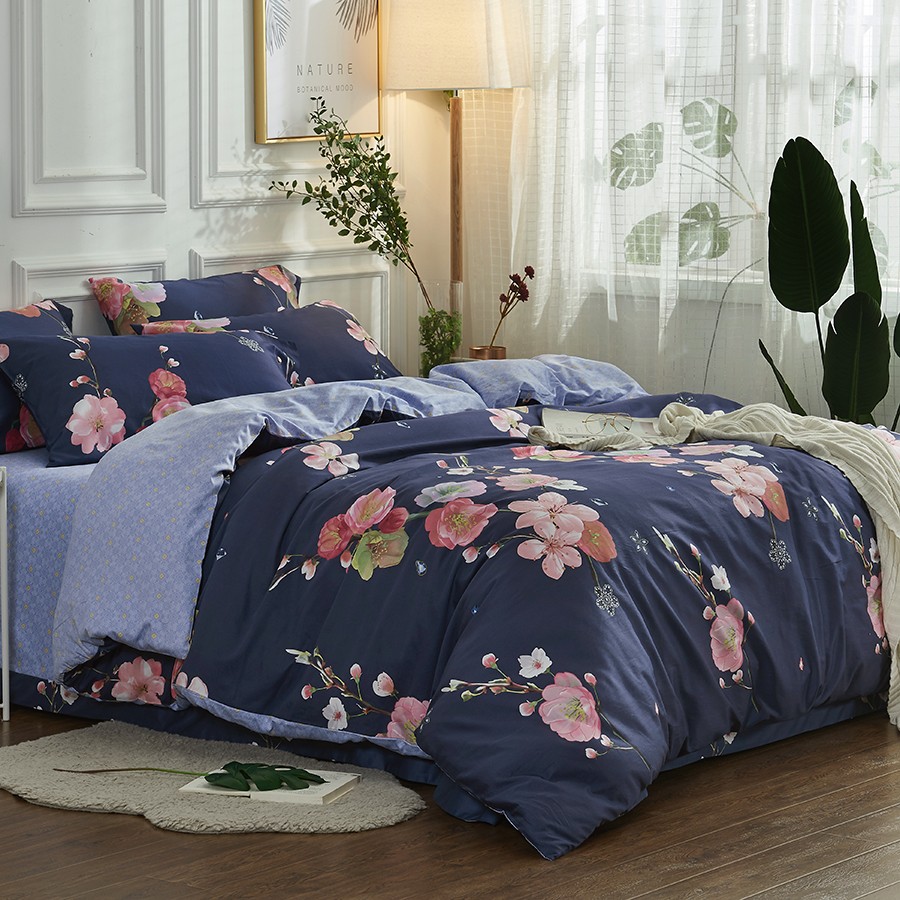 床上用品 純棉四件套 蕾絲工藝 60貢緞長(zhǎng)絨棉系列 凱芙琳