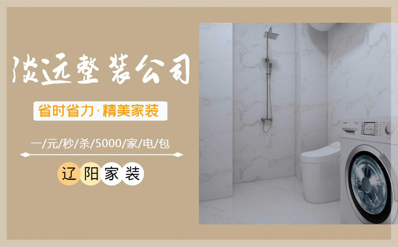 遼陽小戶型的浴室裝修設計