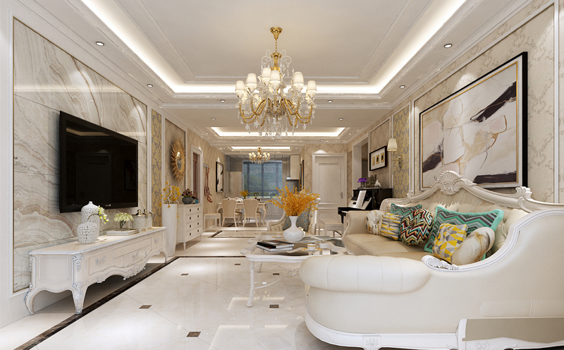 遼陽(yáng)樓房裝修設(shè)計(jì) 簡(jiǎn)歐風(fēng)格