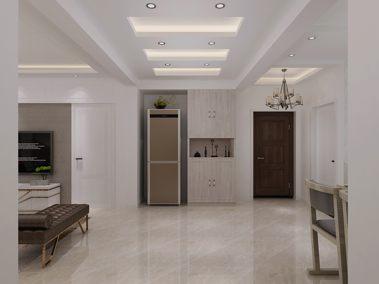 現(xiàn)代風(fēng)格裝修案例賞析-遼陽(yáng)家裝案例