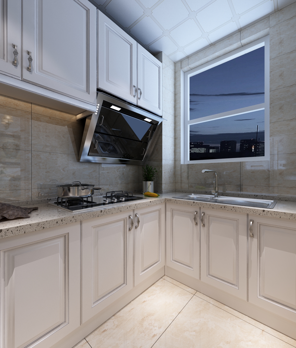 遼陽裝修公司簡歐風(fēng)格裝修案例欣賞