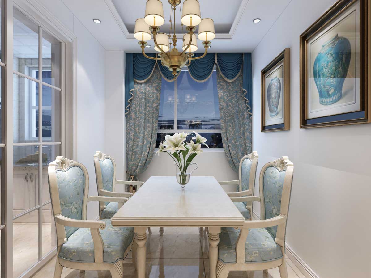 遼陽裝修公司簡歐風(fēng)格裝修案例欣賞