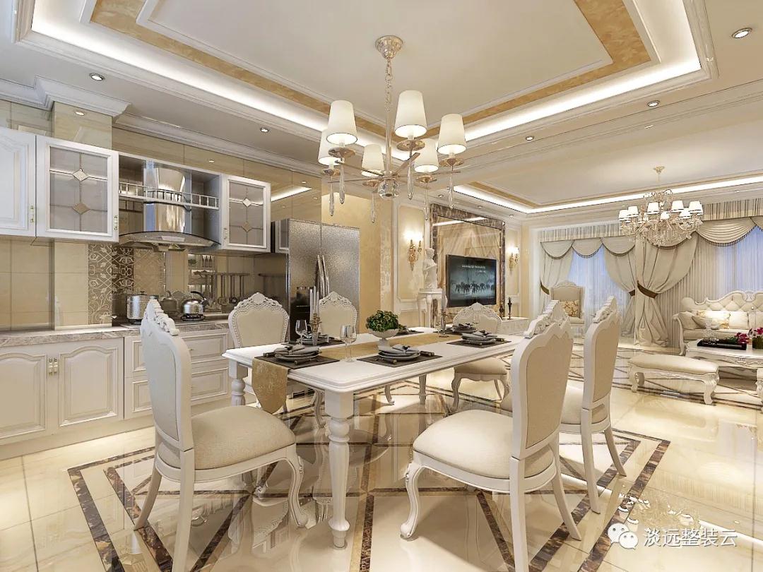遼陽92平米的簡歐裝修風格案例賞析
