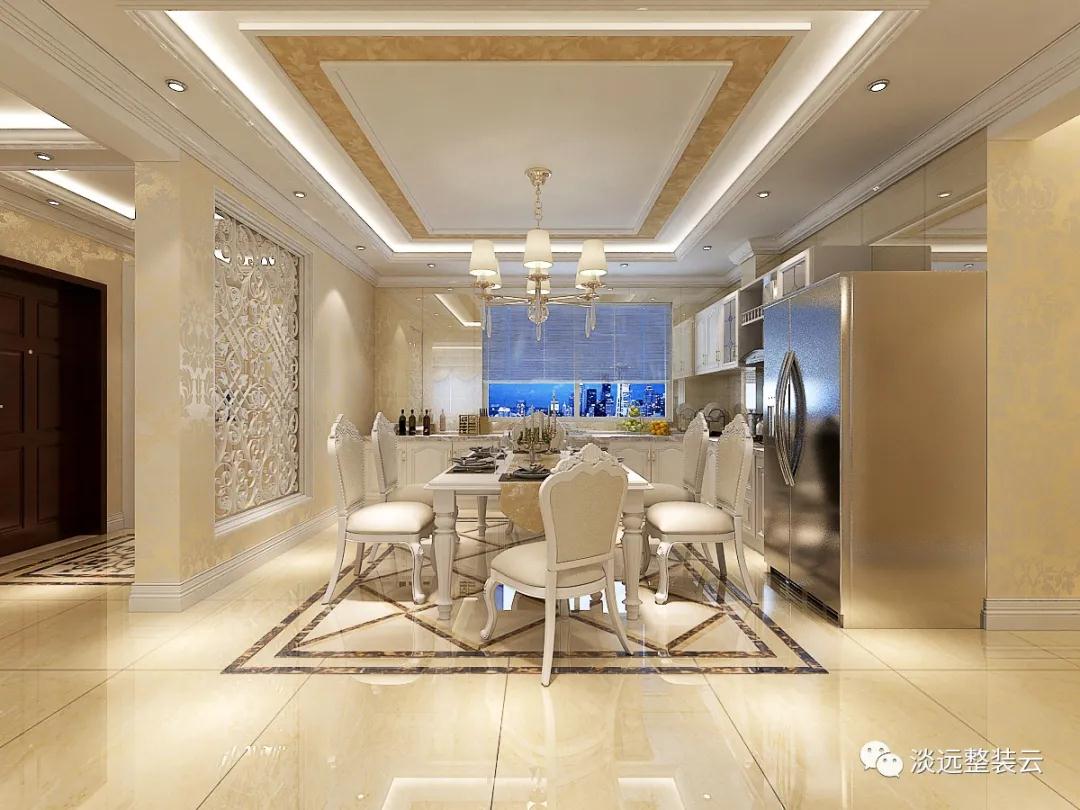 遼陽92平米的簡歐裝修風格案例賞析