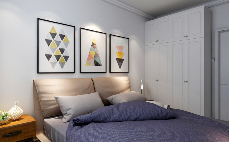 開放式臥室裝修要點,淡遠家居馬